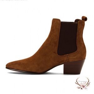 Sam Edelman Suede Ankle Boots Reesa
